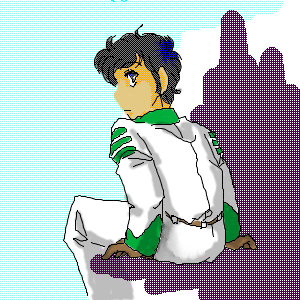 見返り美人(笑)