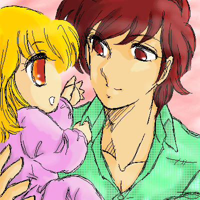 パパしてる守。