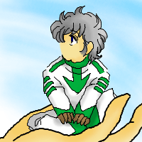 �����̎�̂Ђ�̏�ŁB